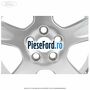 Janta aliaj 17 inch, 5 spite, design Silver Ford Focus 2008-2011 2.0 TDCi 136 cp G6DA, G6DB, G6DD, G6DG diesel