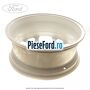 Janta aliaj 17 inch, 5 spite design Y alb Ford Fiesta 2008-2012 1.6 TDCi 95 cp T3JA, TZJA, TZJB diesel