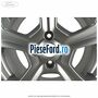 Janta aliaj 17 inch, 5 spite design Y argintiu Ford Fiesta 2008-2012 1.6 TDCi 75 cp HHJF, UBJA diesel | Foto 4
