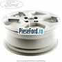 Janta aliaj 17 inch, 5 spite design Y argintiu Ford Fiesta 2013-2017 1.0 80 cp P4JA, P4JB, P4JC, P4JD benzina