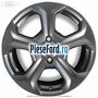 Janta aliaj 17 inch, 5 spite design Y argintiu Ford Fiesta 2013-2017 1.0 Sport 140 cp YYJA, YYJB benzina | Foto 5
