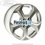 Janta aliaj 17 inch, 5 spite design Y argintiu Ford Fiesta 2013-2017 1.25 60 cp STJA, STJB, STJC, STJD benzina | Foto 3