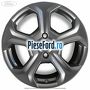 Janta aliaj 17 inch, 5 spite design Y argintiu Ford Fiesta 2013-2017 1.25 60 cp STJA, STJB, STJC, STJD benzina | Foto 5