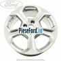 Janta aliaj 17 inch, 5 spite design Y argintiu Ford Fiesta 2013-2017 1.5 TDCi 75 cp UGJC, XUJA, XUJB diesel