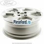 Janta aliaj 17 inch, 5 spite design Y argintiu Ford Fiesta 2013-2017 1.6 TDCi 95 cp T3JA, TZJA, TZJB diesel