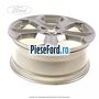 Janta aliaj 17 inch, 5 spite design Y gri Ford Fiesta 2013-2017 1.5 TDCi 95 cp XVJB, XVJC diesel