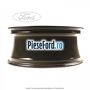 Janta aliaj 17 inch, 5 spite design Y negru Ford Fiesta 2008-2012 1.4 TDCi 70 cp F6JD, KVJA diesel | Foto 3