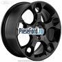 Janta aliaj 17 inch, 5 spite design Y negru Ford Fiesta 2008-2012 1.4 TDCi 70 cp F6JD, KVJA diesel