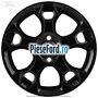Janta aliaj 17 inch, 5 spite design Y negru Ford Fiesta 2008-2012 1.6 TDCi 90 cp HHJC, HHJD, HHJE diesel | Foto 5