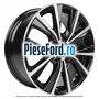 Janta aliaj 17 inch, 5 spite duble magnetic polish Ford Puma 2020-2023 1.0 EcoBoost 125 cp B7JA, B7JB, B7JE benzina