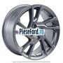 Janta aliaj 17 inch, 5 spite duble Magnetite Machined Ford Fiesta Active 2018-2023 1.0 EcoBoost 101 cp SFJE, SFJF, SFJH, SFJJ, SFJK benzina
