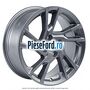 Janta aliaj 17 inch, 5 spite duble Magnetite Machined Ford Fiesta Active 2018-2023 1.0 EcoBoost 140 cp YYJE benzina