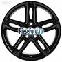 Janta aliaj 17 inch, 5 spite duble negru Ford C-Max 2016-2020 1.6 Ti 120 cp MUDA, MUDD benzina