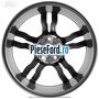 Janta aliaj 17 inch, 5 spite duble nichel Ford C-Max 2016-2020 1.5 EcoBoost 182 cp M9DB benzina | Foto 2