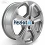 Janta aliaj 17 inch, 5 spite flash grey Ford Fiesta 2013-2017 1.4 97 cp RTJA, RTJB, SPJA, SPJC, SPJE benzina