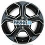 Janta aliaj 17 inch, 5 spite neagra Ford Fiesta 2013-2017 1.0 EcoBoost 100 cp SFJA, SFJB, SFJC, SFJD benzina | Foto 4