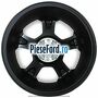 Janta aliaj 17 inch, 5 spite neagra Ford Fiesta 2013-2017 1.0 EcoBoost 125 cp M1JE, M1JH benzina