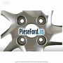 Janta aliaj 17 inch, 5 spite rought metal Ford Fiesta 2017-2023 1.0 EcoBoost 101 cp SFJE, SFJF, SFJH, SFJJ, SFJK, SFJN benzina | Foto 2