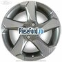 Janta aliaj 17 inch, 5 spite rought metal Ford Fiesta 2017-2023 1.0 EcoBoost 85 cp Q0JA, Q0JB, Q0JC, Q0JD benzina