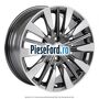 Janta aliaj 17 inch, 5 x 3 spite Pearl Grey Machined Ford Fiesta 2017-2023 1.5 TDCi 120 cp XWJA, XWJB, XWJC diesel