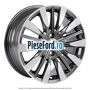 Janta aliaj 17 inch, 5 x 3 spite Pearl Grey Machined Ford Fiesta Active 2018-2023 1.0 EcoBoost 101 cp SFJE, SFJF, SFJH, SFJJ, SFJK benzina