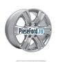 Janta aliaj 17 inch, 6 spite sparkle silver Ford Ranger 2019-2022 2.0 EcoBlue 4x4 213 cp T20DD0J, YN2X diesel