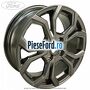 janta aliaj 17 inch, 7 spite gri rado Ford Fiesta 2017-2023 1.0 EcoBoost mHEV 125 cp B7JA, B7JB, B7JC Hybrid