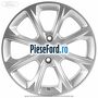 Janta aliaj 17 inch, 8 spite argintiu Ford Fiesta Active 2018-2023 1.0 EcoBoost mHEV 125 cp B7JA, B7JB, B7JC Hybrid