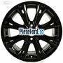 Janta aliaj 17 inch, 8 spite negru Ford Fiesta 2008-2012 1.6 TDCi 75 cp HHJF, UBJA diesel | Foto 2