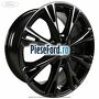 Janta aliaj 17 inch, 8 spite negru Ford Fiesta 2013-2017 1.4 97 cp RTJA, RTJB, SPJA, SPJC, SPJE benzina