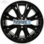 Janta aliaj 17 inch, 8 spite negru Ford Fiesta 2013-2017 1.5 TDCi 95 cp XVJB, XVJC diesel | Foto 2
