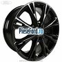 Janta aliaj 17 inch, 8 spite negru Ford Fiesta 2013-2017 1.6 ST 182 cp JTJA, JTJB benzina