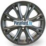 Janta aliaj 17 inch, 8 spite rock metallic Ford Fiesta 2013-2017 1.5 TDCi 95 cp XVJB, XVJC diesel