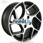 Janta aliaj 17 inch, design Y 5 spite duble matte black Ford Fiesta 2017-2023 1.0 EcoBoost mHEV 125 cp B7JA, B7JB, B7JC Hybrid