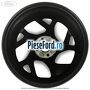 Janta aliaj 17 inch, design Y 5 spite duble matte black Ford Fiesta 2017-2023 1.1 Ti-VCT 70 cp XPJA, XPJB, XPJC, XPJD benzina