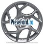 Janta aliaj 17 inch, design Y spite duble flash grey Ford Fiesta 2017-2023 1.0 EcoBoost mHEV 125 cp B7JA, B7JB, B7JC Hybrid
