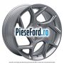 Janta aliaj 17 inch, design Y spite duble flash grey Ford Fiesta 2017-2023 1.0 EcoBoost mHEV 125 cp B7JA, B7JB, B7JC Hybrid