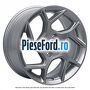 Janta aliaj 17 inch, design Y spite duble flash grey Ford Fiesta 2017-2023 1.0 EcoBoost mHEV 155 cp BZJA Hybrid
