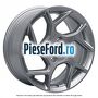 Janta aliaj 17 inch, design Y spite duble flash grey Ford Fiesta Active 2018-2023 1.0 EcoBoost 140 cp YYJE benzina