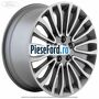 Janta aliaj 18 inch, 10 spite duble Flash Grey Machined Ford Mondeo 2014-2018 1.5 EcoBoost 160 cp UNCA, UNCB, UNCE, UNCF benzina