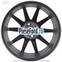 Janta aliaj 18 inch, 10 spite Ford Performance Magnetite Matte Ford Fiesta 2017-2023 1.1 Ti-VCT 86 cp XYJA, XYJB, XYJC, XYJD, XYJE benzina
