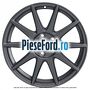Janta aliaj 18 inch, 10 spite Ford Performance Magnetite Matte Ford Focus 2019-2023 1.5 EcoBoost 182 cp Y1DA benzina