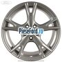 Janta aliaj 18 inch, 5 spite design Y argintiu Ford Focus 2014-2018 1.6 Ti 85 cp XTDA, XTDB benzina