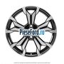 Janta aliaj 18 inch, 5 spite duble Black Machined Ford Fiesta Active 2018-2023 1.0 EcoBoost mHEV 125 cp B7JA, B7JB, B7JC Hybrid