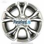 Janta aliaj 18 inch, 5 spite duble gri inchis Ford Fiesta 2017-2023 1.0 EcoBoost 85 cp Q0JA, Q0JB, Q0JC, Q0JD benzina