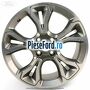 Janta aliaj 18 inch, 5 spite duble gri inchis Ford Fiesta 2017-2023 1.1 Ti-VCT 75 cp FSJB benzina