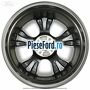 Janta aliaj 18 inch, 5 spite duble gri inchis Ford Fiesta Active 2018-2023 1.5 TDCi 120 cp XWJA, XWJB, XWJC diesel | Foto 2
