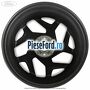 Janta aliaj 18 inch, 5 spite duble magnetite Ford Fiesta 2017-2023 1.0 EcoBoost 140 cp YYJE, YYJG benzina