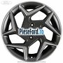 Janta aliaj 18 inch, 5 spite duble magnetite Ford Fiesta 2017-2023 1.5 EcoBoost ST 200 cp YZJA benzina