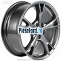 Janta aliaj 18 inch, 5 spite duble Rock Metallic Ford Focus 2014-2018 1.6 TDCi 115 cp T1DA, T1DB diesel